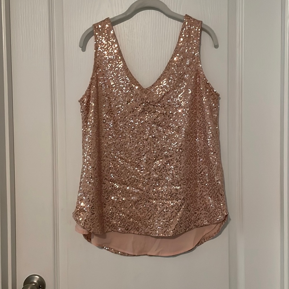 Sequin Tank Top